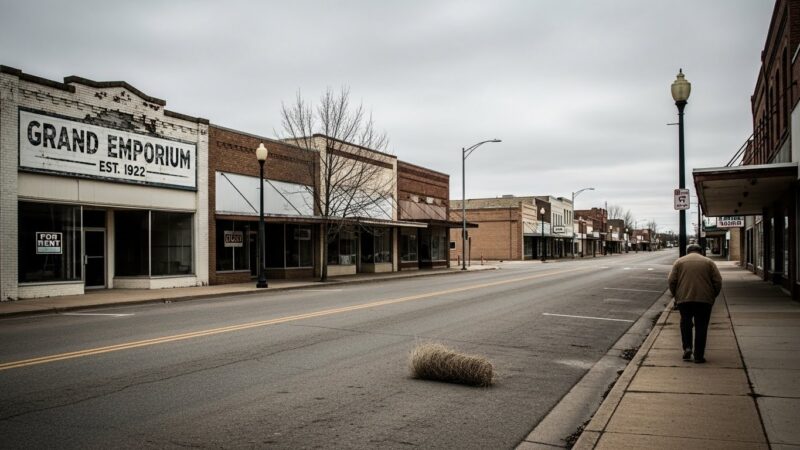 unemployment impact on small towns